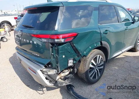 2025 Nissan Pathfinder Platinum Fwd from USA, damaged, VIN 5N1DR3DH1SC243158